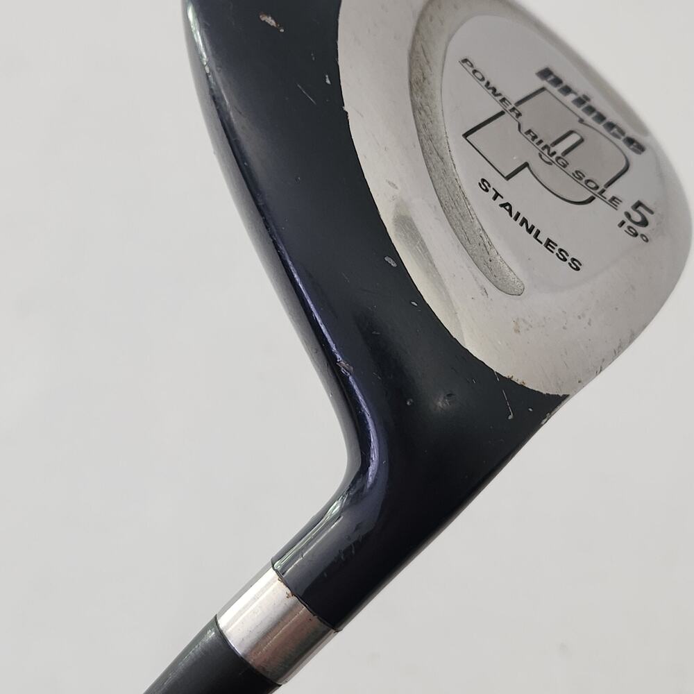 Prince Ladies Power Ring Sole 19* 5 Wood Graphite RH 41.5" (Small Dent in Crown) - Picture 4 of 15